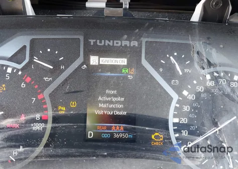 2022 Toyota Tundra Limited z USA, uszkodzony, nr VIN 5TFJA5DB2NX027497